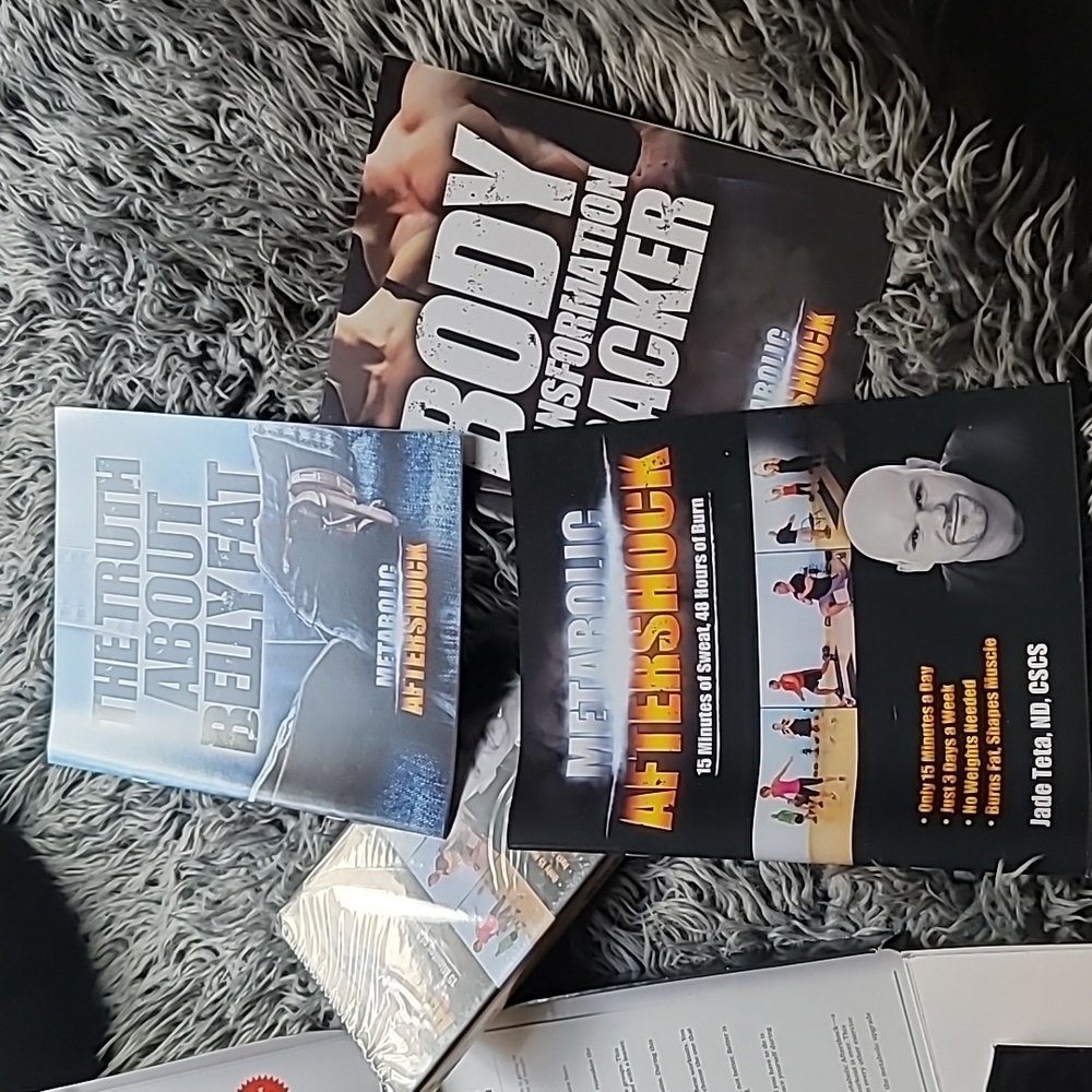 💪Metabolic Aftershock Fitness DVD & FULL PROGRAM Dr. Jade Teta